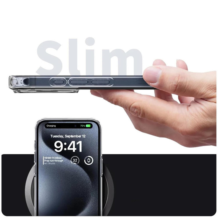 کاور مدل ژله ای شفاف مناسب برای گوشی موبایل اپل iPhone 16