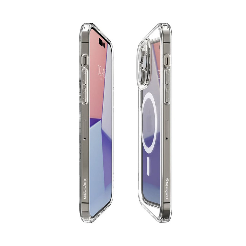 کاور اسپیگن مدل Crystal Hybrid Mag مناسب برای گوشی موبایل اپل iPhone 14 Pro Max
