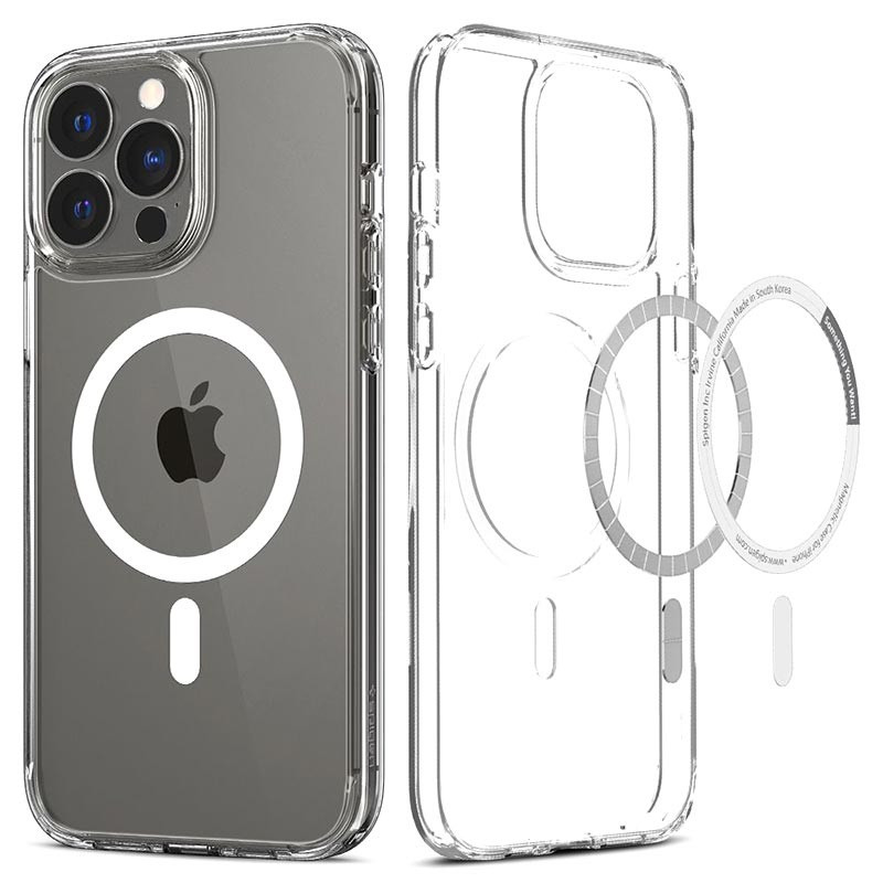 کاور اسپیگن مدل ultra hybrid MAG مناسب برای گوشی موبایل اپل iphone 14 pro