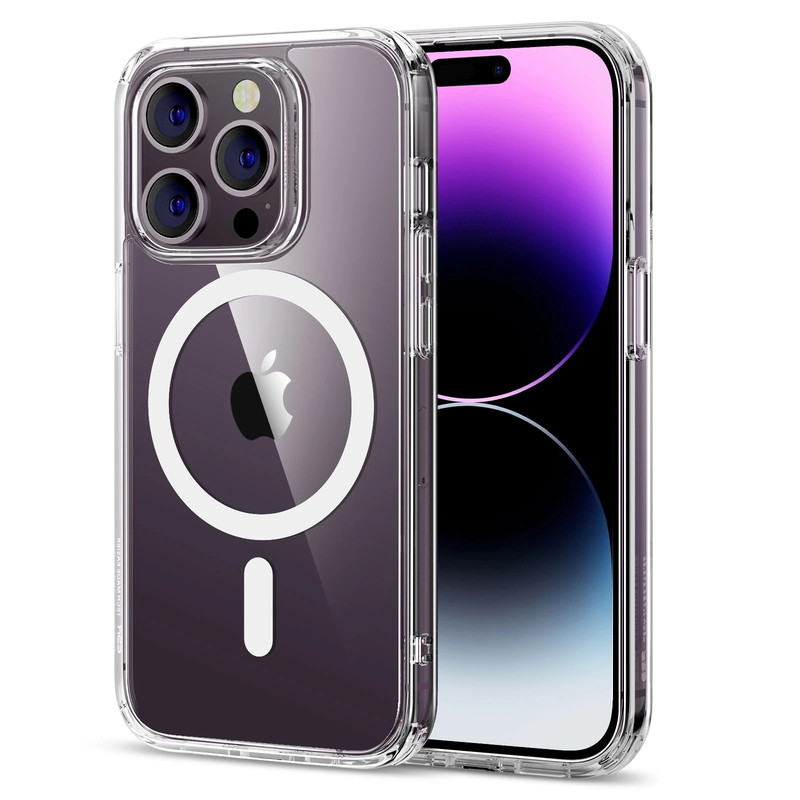 کاور اسپیگن مدل ultra hybrid MAG مناسب برای گوشی موبایل اپل iphone 14 pro
