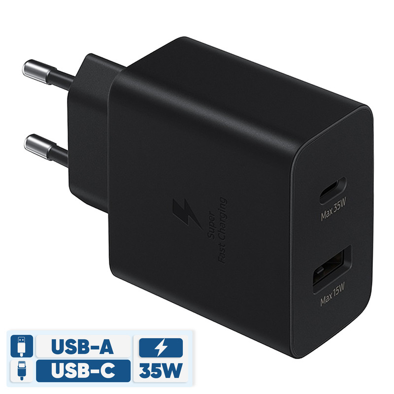 شارژر دیواری 35 وات سامسونگ مدل EP-TA220