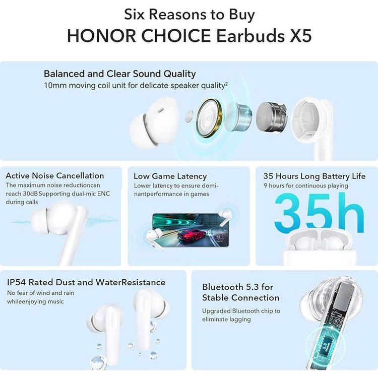 هدفون بلوتوثی آنر مدل CHOICE X5