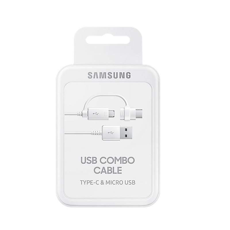 کابل سامسونگ با تبدیل type c و micro usb