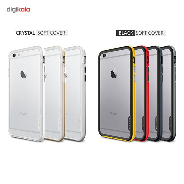 بامپر اسپیگن مدل Neo Hybrid EX مناسب برای گوشی موبایل آیفون 6/6s