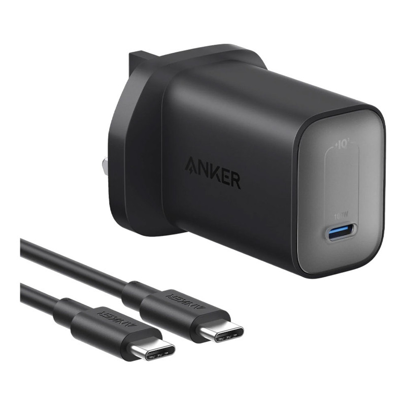 شارژر دیواری 100 وات انکر مدل B2679 به همراه کابل USB-C به طول 1.8 متر
