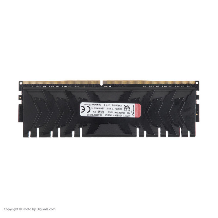 رم دسکتاپ DDR4 دو کاناله 4600 مگاهرتز CL19 هایپرایکس مدل PREDATOR ظرفیت 16 گیگابایت بسته دو عددی