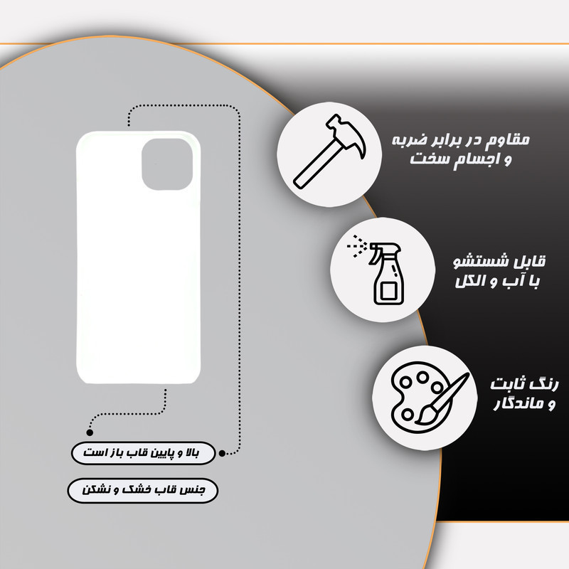 کاور نوا کیس مدل NC مناسب برای گوشی موبایل اپل iPhone 15 Pro Max