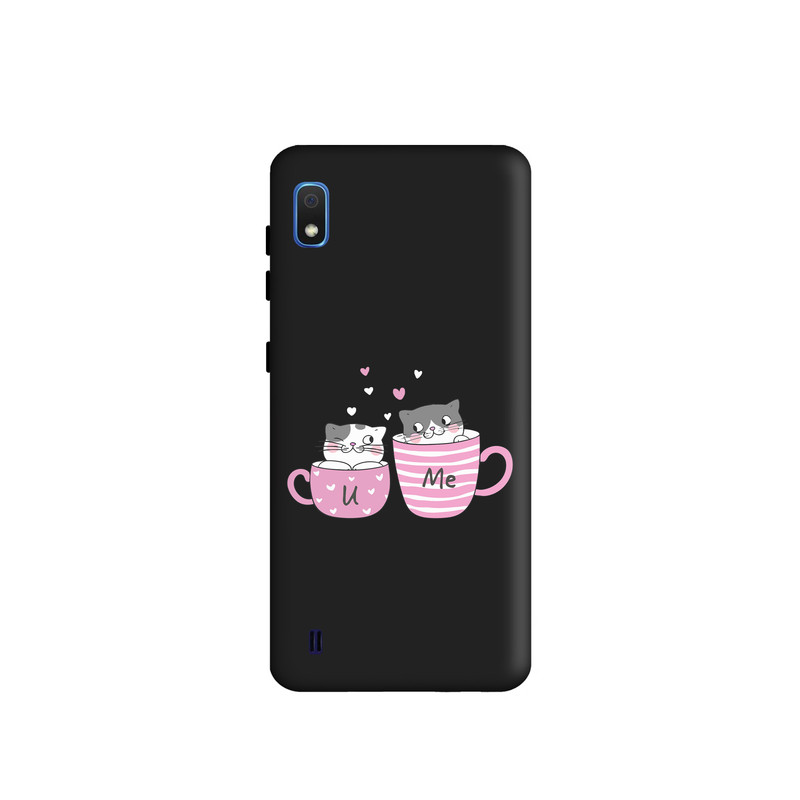 کاور طرح گربه فنجون کد s1728 مناسب برای گوشی موبایل سامسونگ Galaxy A10