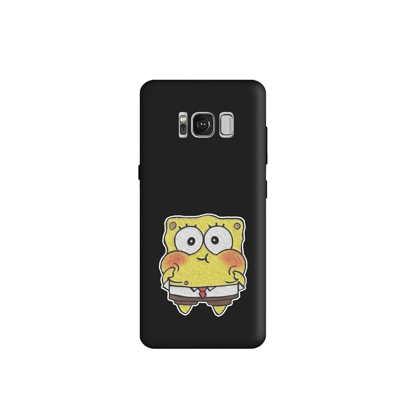 کاور طرح باب اسفنجی کیوت کد s1787 مناسب برای گوشی موبایل سامسونگ Galaxy S8