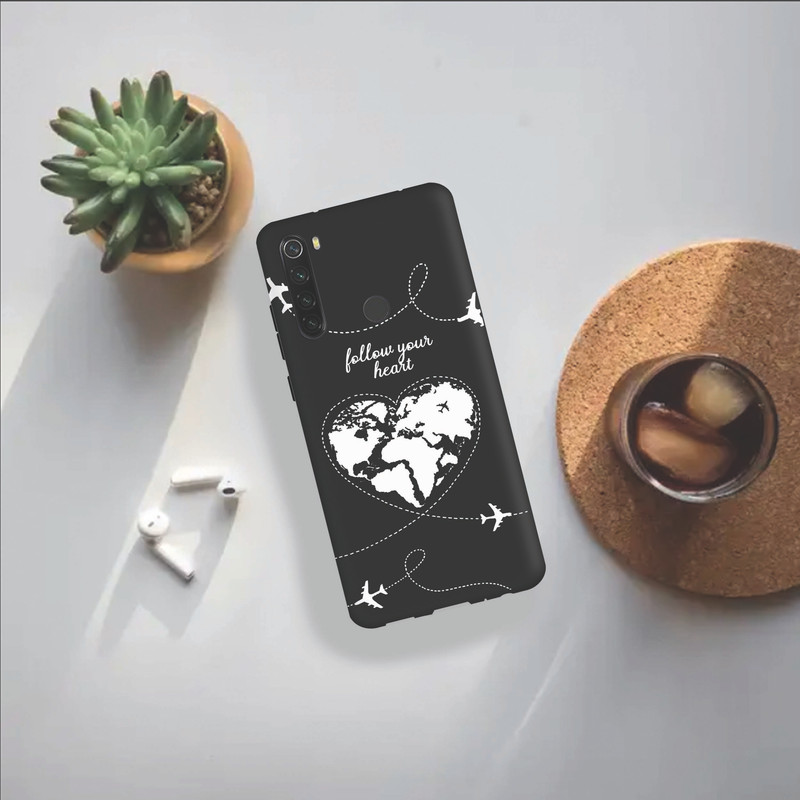 کاور طرح نقشه کد 108 مناسب برای گوشی موبایل شیائومی Redmi note 8