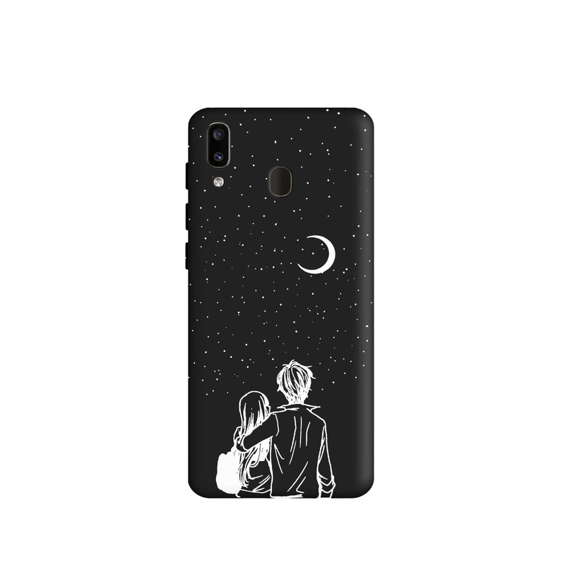 کاور طرح عاشقانه کد 423 مناسب برای گوشی موبایل سامسونگ Galaxy A20 / A30