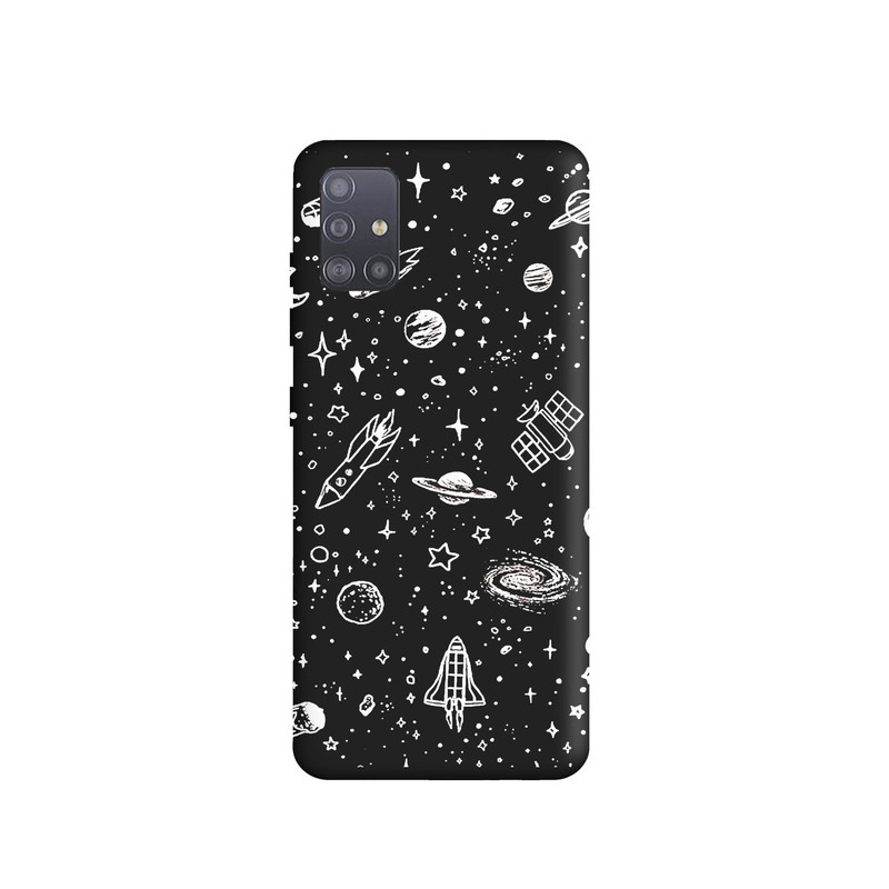 کاور طرح کهکشان کد 368 مناسب برای گوشی موبایل سامسونگ Galaxy A51