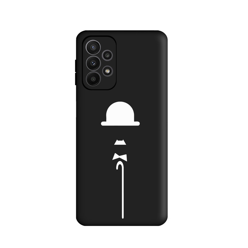 کاور طرح چارلی چاپلین کد s835 مناسب برای گوشی موبایل سامسونگ Galaxy A33