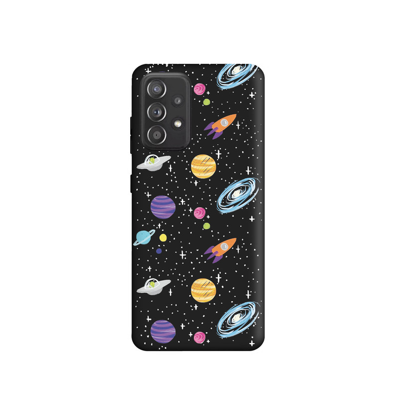 کاور طرح کهکشان کد 737 مناسب برای گوشی موبایل سامسونگ Galaxy A52 / A52s