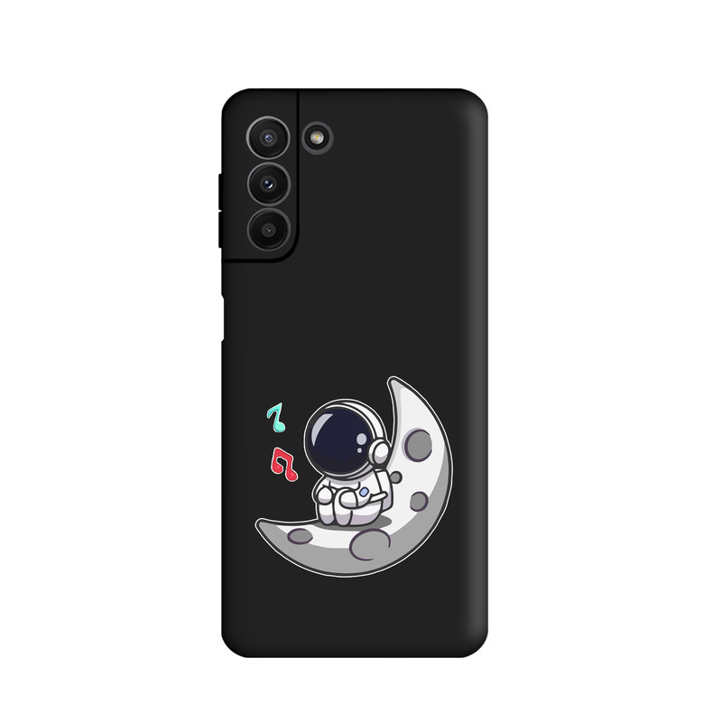 کاور طرح ماه و فضانورد کد s917 مناسب برای گوشی موبایل سامسونگ Galaxy S21