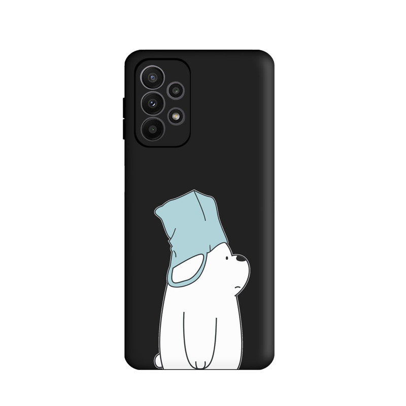 کاور طرح خرس کله فندقی کد s274 مناسب برای گوشی موبایل سامسونگ Galaxy A53