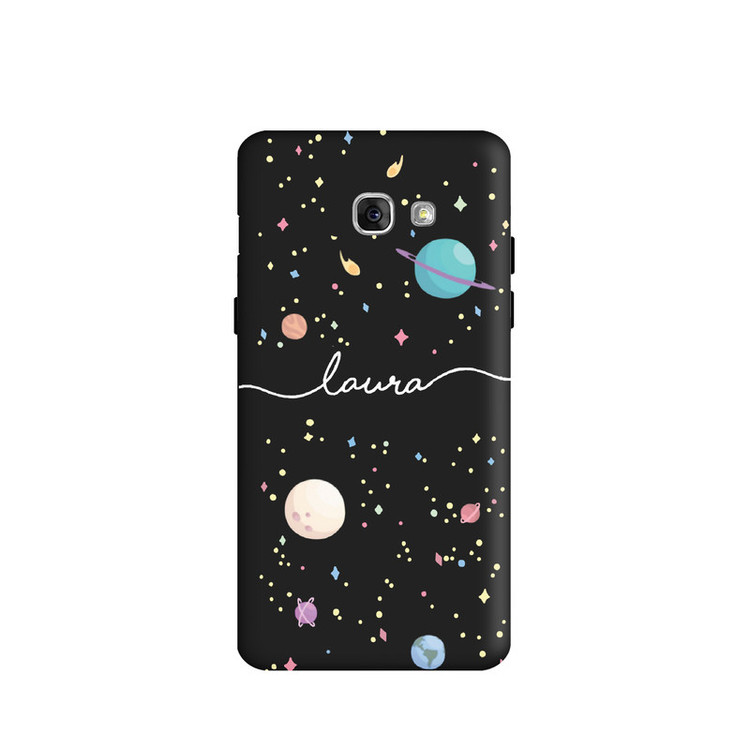 کاور طرح کهکشان مینیمال کد y1999 مناسب برای گوشی موبایل سامسونگ Galaxy A7 2017 / A720