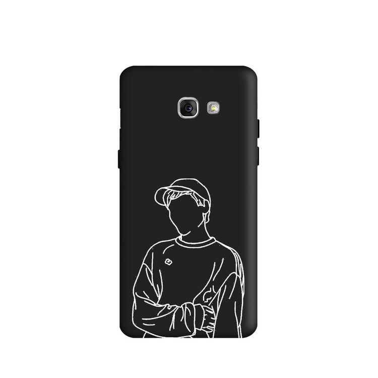 کاور طرح مینیمال پسرانه کد y2021 مناسب برای گوشی موبایل سامسونگ Galaxy A7 2017 / A720