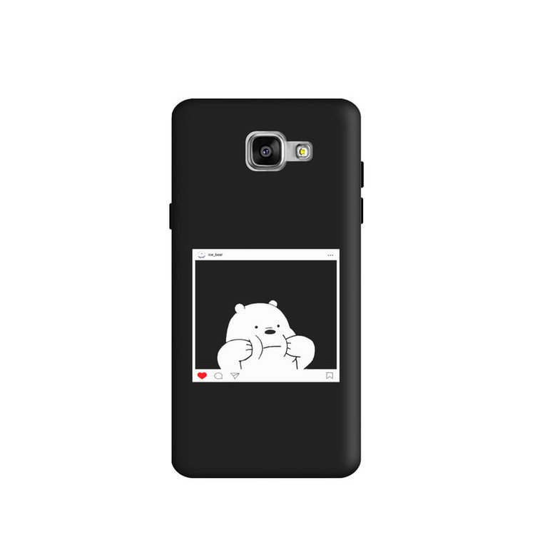کاور طرح خرس کله فندقی کد y1856 مناسب برای گوشی موبایل سامسونگ Galaxy A7 2016 / A710