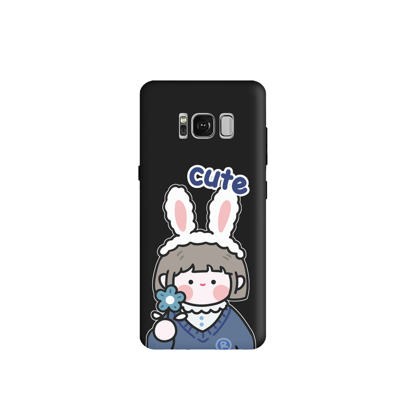 کاور طرح دختر خرگوشی کد s2173 مناسب برای گوشی موبایل سامسونگ Galaxy S8 Plus