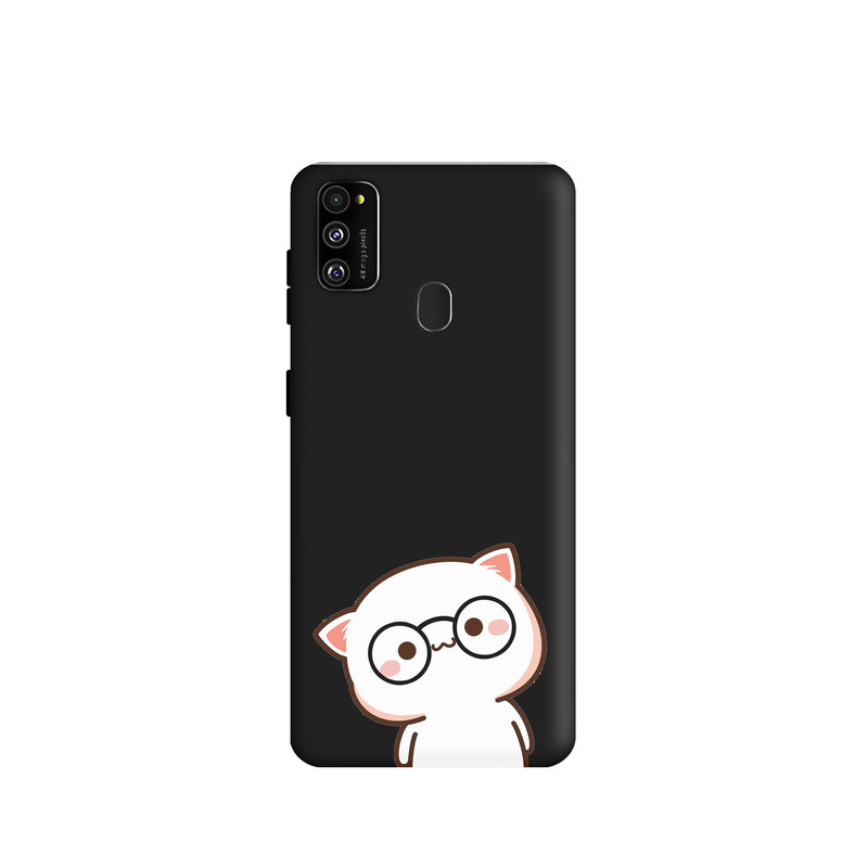 کاور طرح گربه فانتزی دخترانه کد y3725 مناسب برای گوشی موبایل سامسونگ Galaxy M30s / m21