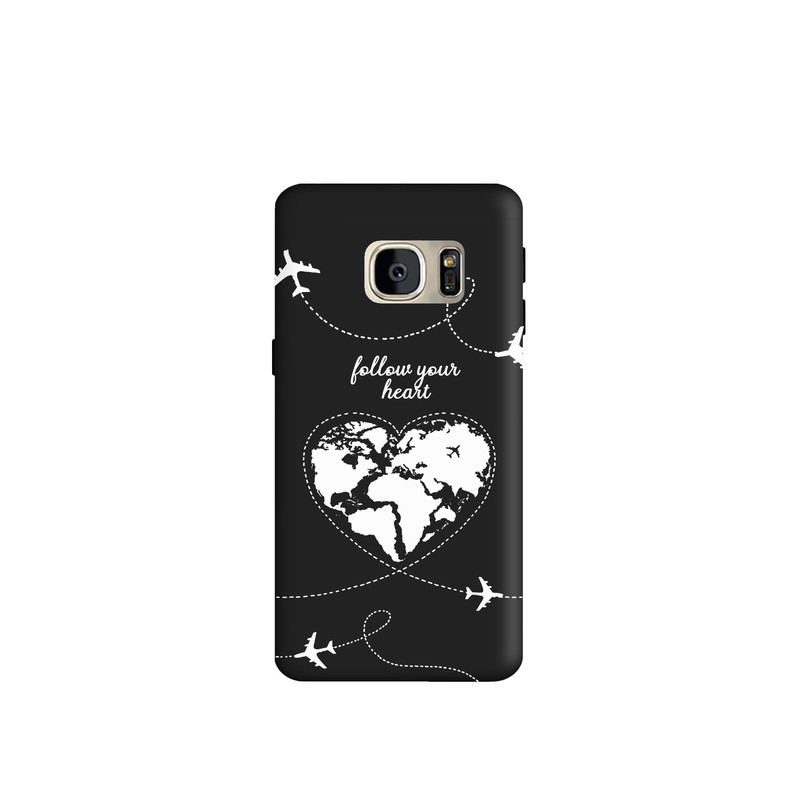 کاور طرح نقشه قلب کد y5669 مناسب برای گوشی موبایل سامسونگ Galaxy S7