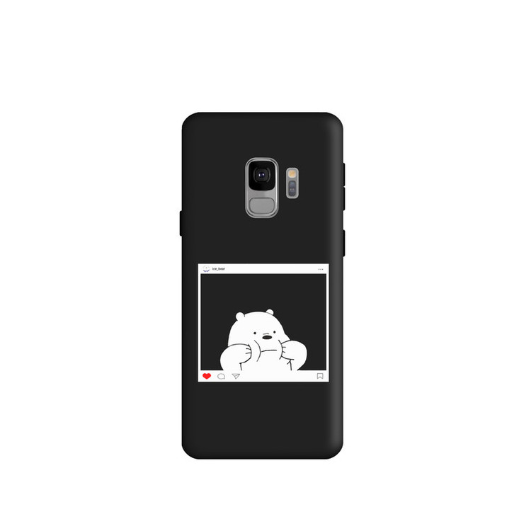 کاور طرح خرس کله فندقی کد y5804 مناسب برای گوشی موبایل سامسونگ Galaxy S9