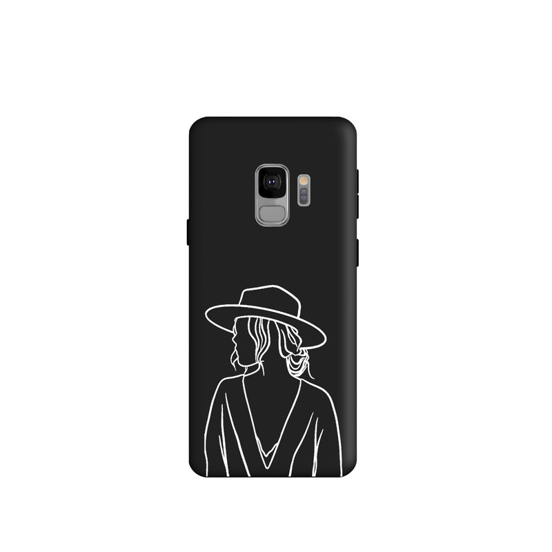 کاور طرح دخترانه مینیمال فانتزی کد y5815 مناسب برای گوشی موبایل سامسونگ Galaxy S9