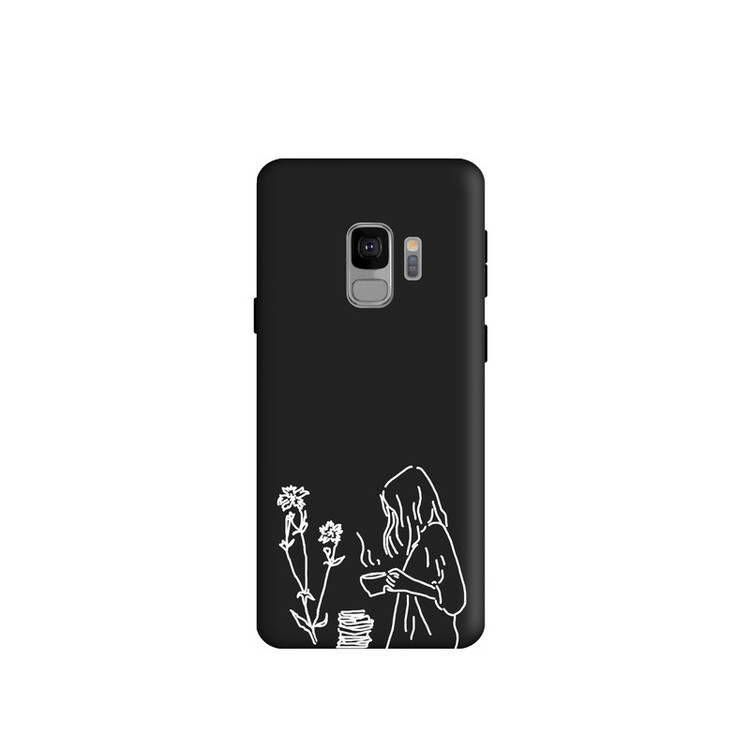 کاور طرح دخترانه مینیمال کد y5817 مناسب برای گوشی موبایل سامسونگ Galaxy S9