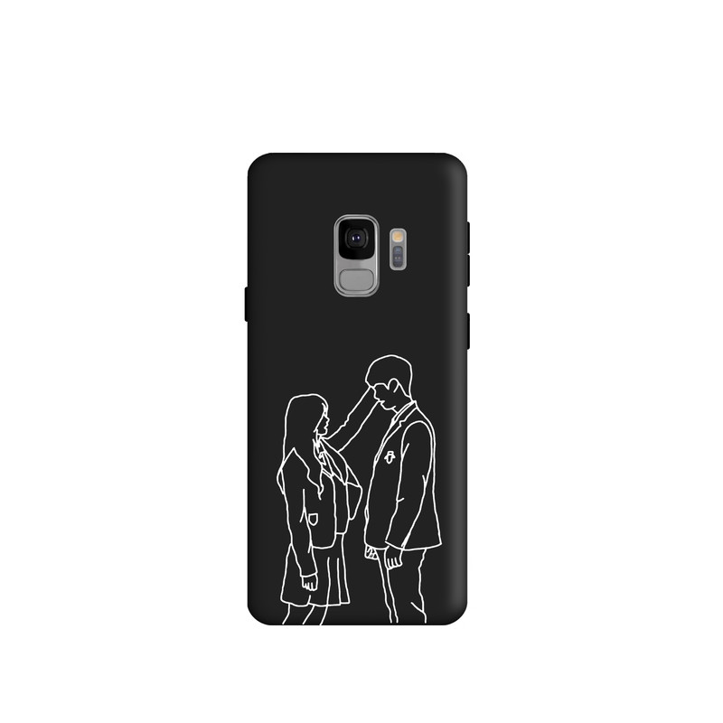 کاور طرح عاشقانه مینیمال کد y5829 مناسب برای گوشی موبایل سامسونگ Galaxy S9