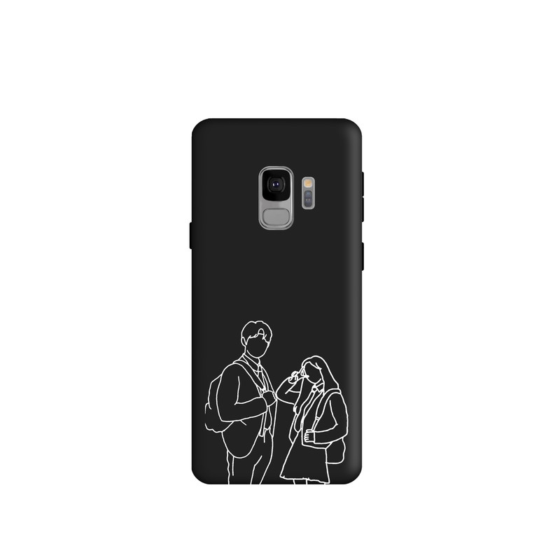 کاور طرح عاشقانه مینیمال کد y5831 مناسب برای گوشی موبایل سامسونگ Galaxy S9