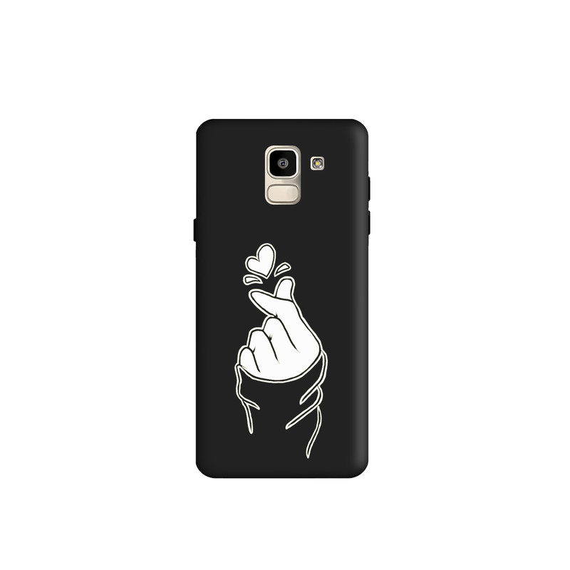 کاور طرح دست عاشقانه کد y6730 مناسب برای گوشی موبایل سامسونگ Galaxy A6 2018