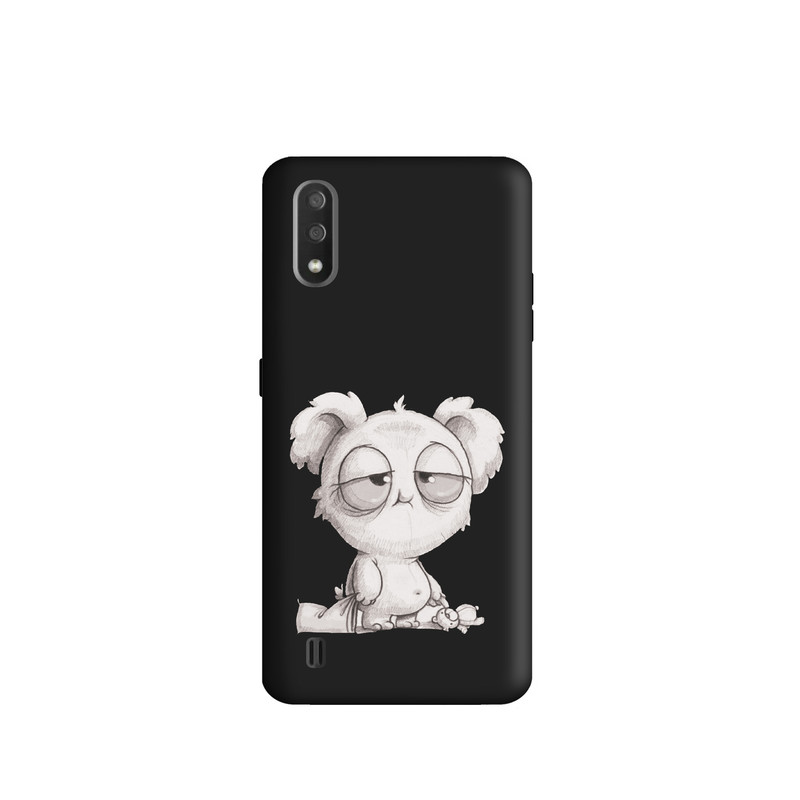 کاور طرح خرس خسته کد y022 مناسب برای گوشی موبایل سامسونگ Galaxy A01
