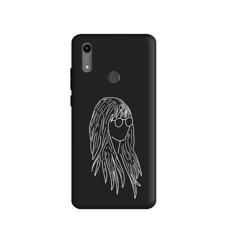 کاور طرح دختر مینیمال کد u146 مناسب برای گوشی موبایل هوآوی Y6 Prime 2019 / Y6 2019 / Y6S / آنر 8A