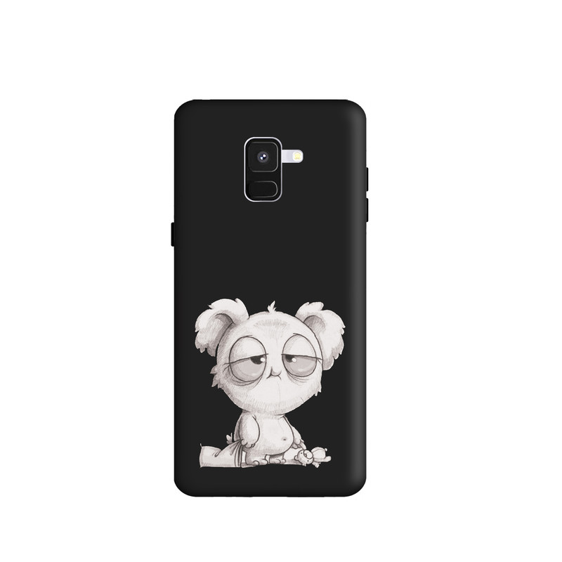 کاور طرح خرس خسته کد y737 مناسب برای گوشی موبایل سامسونگ Galaxy A8 Plus /A730
