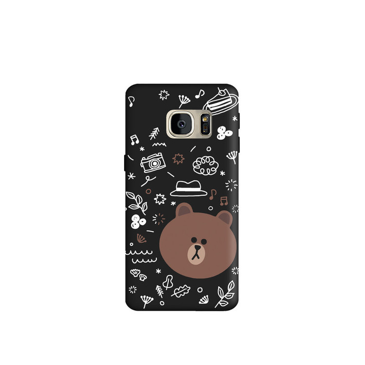 کاور طرح خرس فانتزی لاین کد y5597 مناسب برای گوشی موبایل سامسونگ Galaxy S7