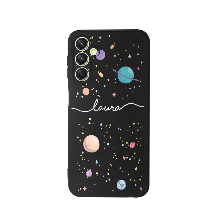 کاور طرح کهکشان مینیمال کد s4235 مناسب برای گوشی موبایل سامسونگ Galaxy A24