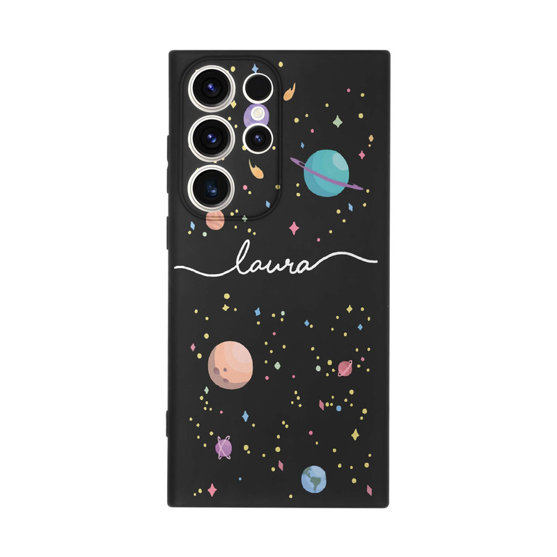 کاور طرح کهکشان مینیمال کد s4305 مناسب برای گوشی موبایل سامسونگ Galaxy S23 Ultra