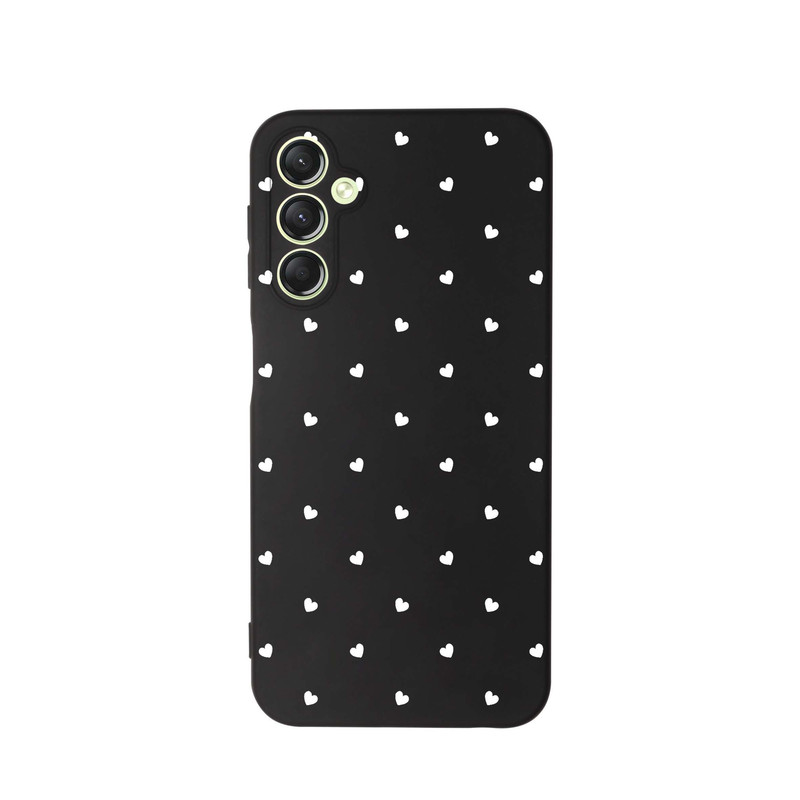 کاور قاب گارد طرح قلب سفید کد s10367 مناسب برای گوشی موبایل سامسونگ Galaxy A05s