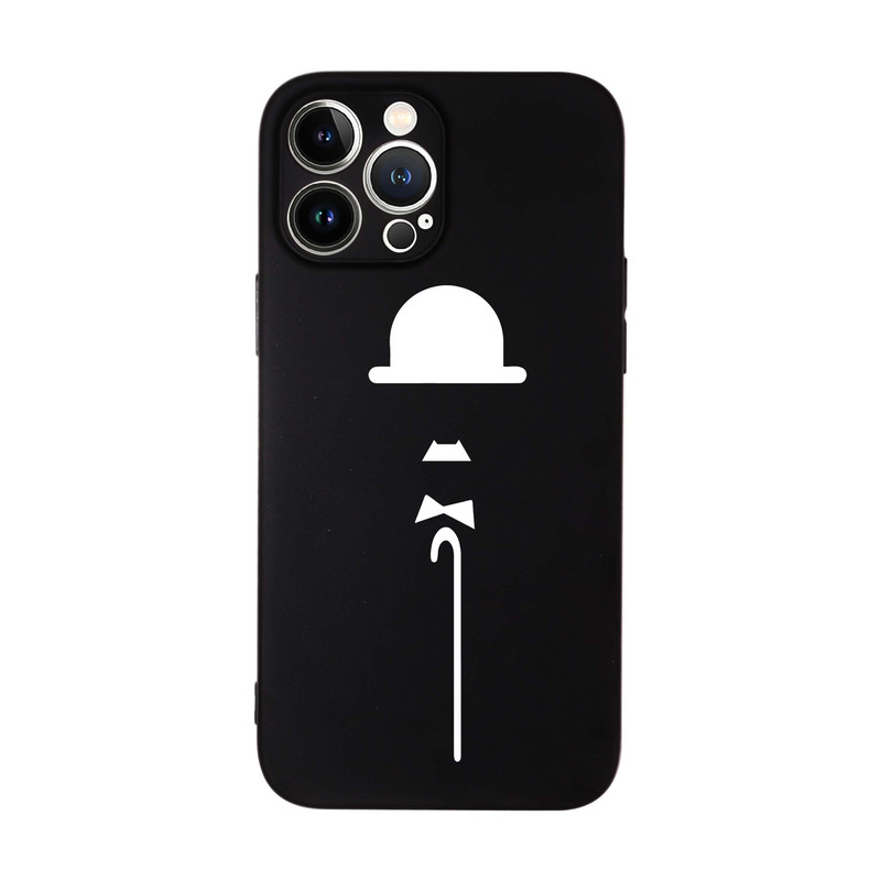 کاور قاب گارد طرح چارلی چاپلین کد s12071 مناسب برای گوشی موبایل اپل iphone 15 Pro
