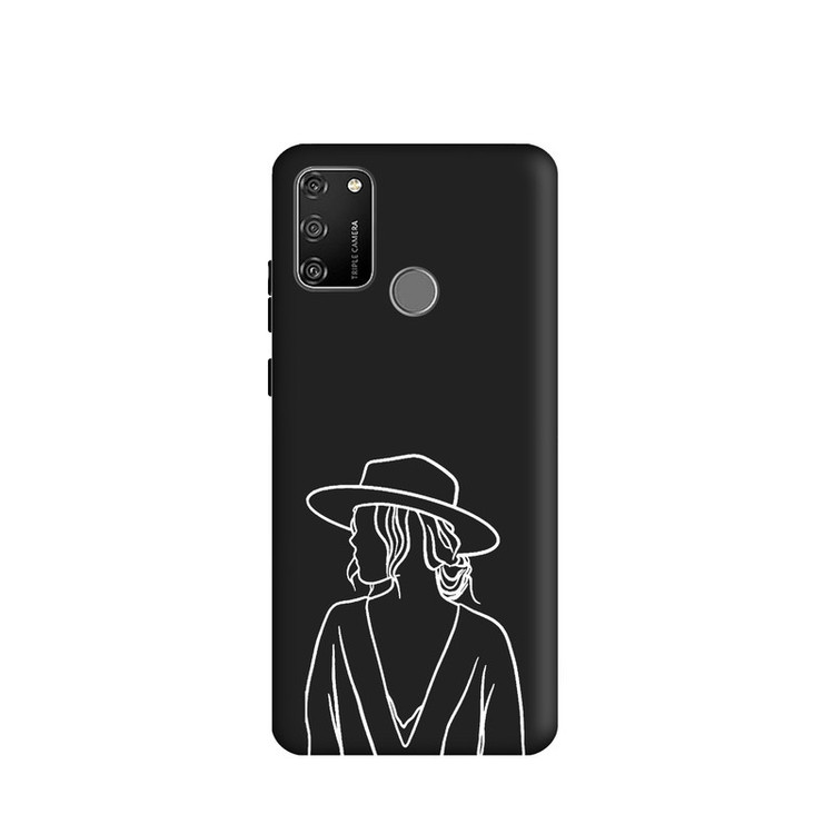 کاور طرح دخترانه مینیمال فانتزی کد u652 مناسب برای گوشی موبایل هوآوی honor 9A