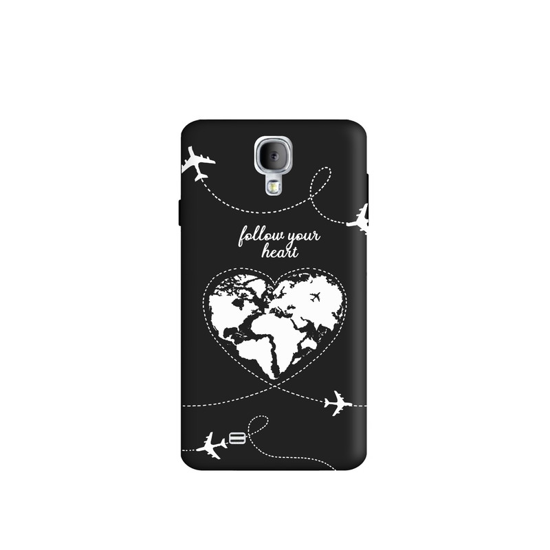 کاور طرح نقشه قلب کد y5366 مناسب برای گوشی موبایل سامسونگ Galaxy S4