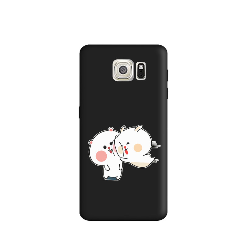 کاور طرح عاشقانه خرگوش کد y5424 مناسب برای گوشی موبایل سامسونگ Galaxy S6