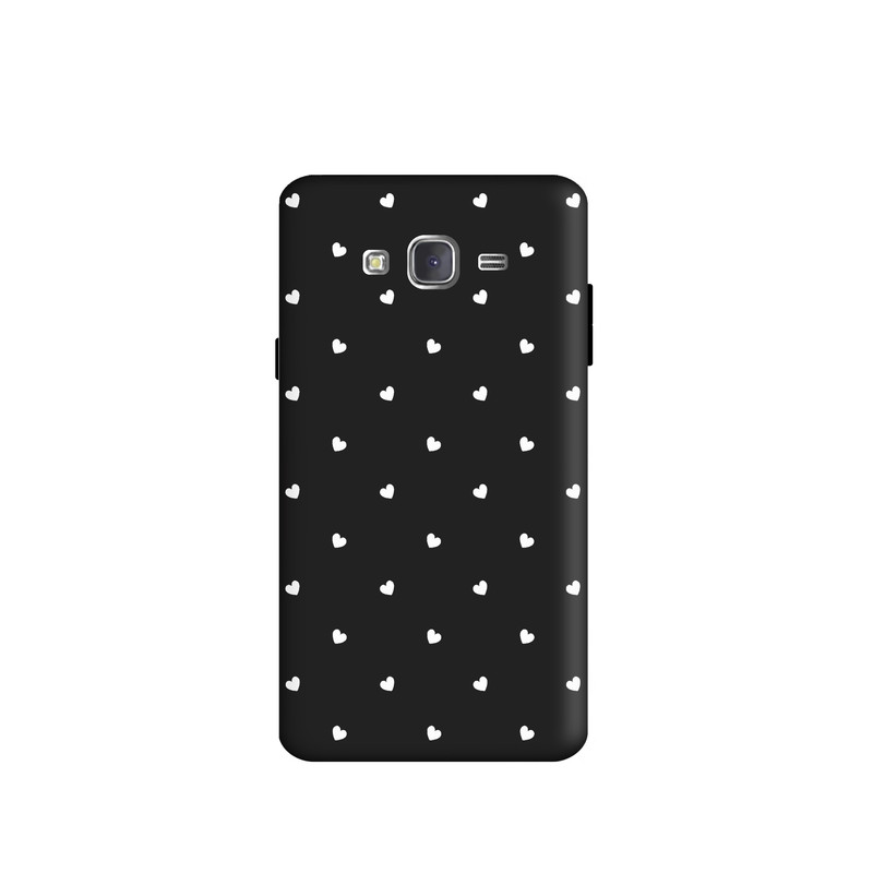 کاور طرح قلب سفید کد y3005 مناسب برای گوشی موبایل سامسونگ Galaxy J5 2015 / j500