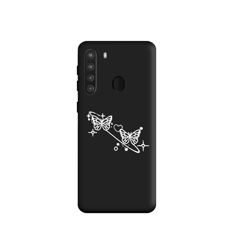 کاور قاب گارد طرح پروانه ای کد s7932 مناسب برای گوشی موبایل سامسونگ Galaxy A21