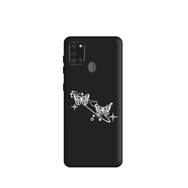 کاور قاب گارد طرح پروانه ای کد s7942 مناسب برای گوشی موبایل سامسونگ Galaxy A21s