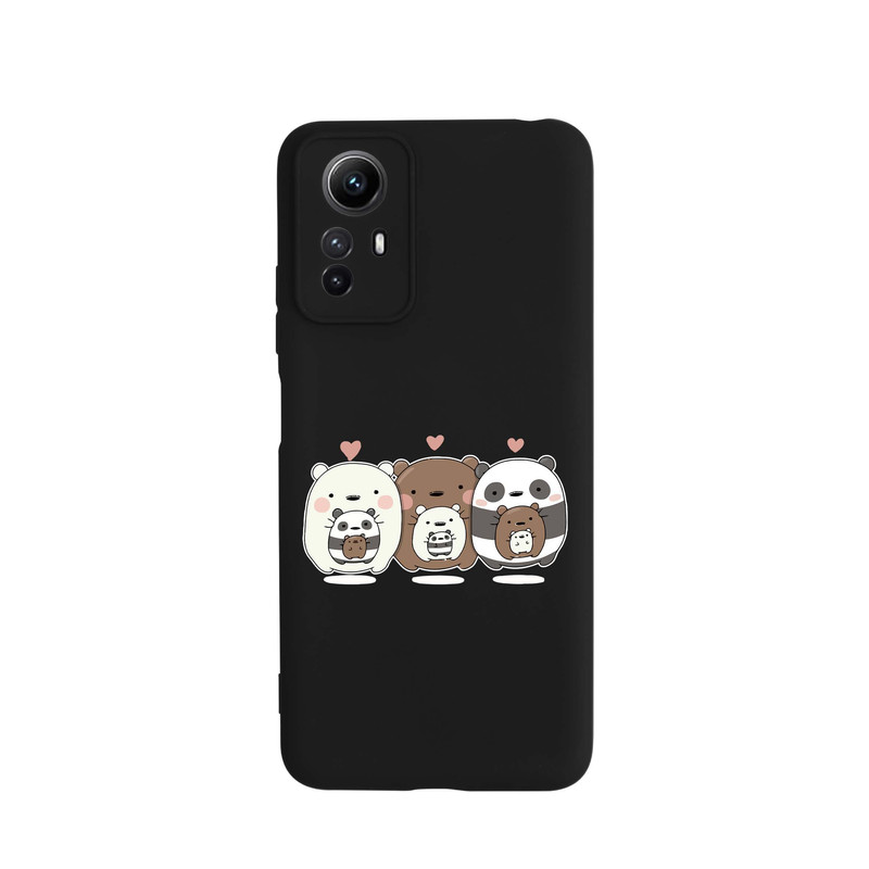 کاور طرح خرس های کله فندقی کد s5594 مناسب برای گوشی موبایل شیائومی Redmi Note 12s