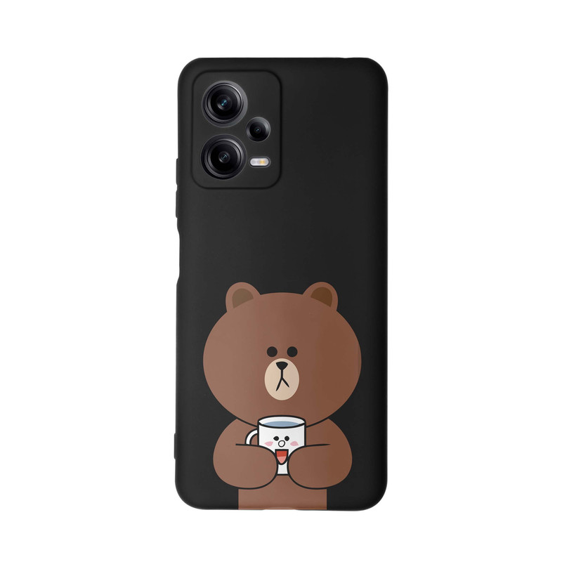 کاور طرح خرس لاین کد s6021 مناسب برای گوشی موبایل شیائومی Redmi Note 12 Pro 5G