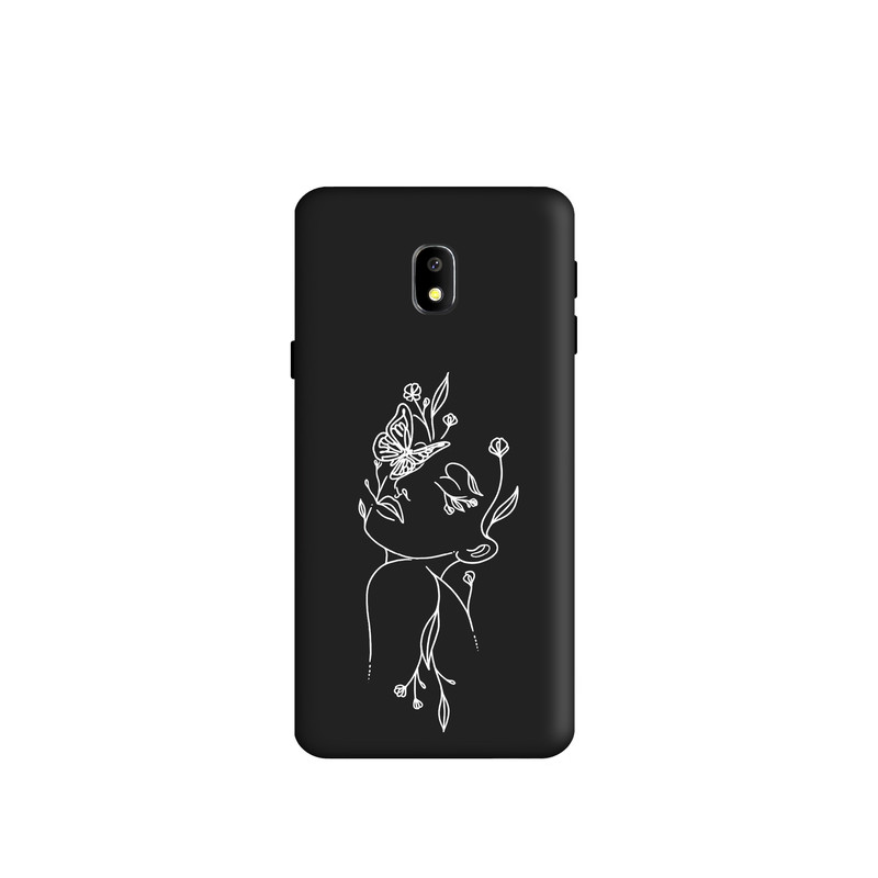 کاور طرح مینیمال دخترانه y3234 مناسب برای گوشی موبایل سامسونگ Galaxy J5pro / j530