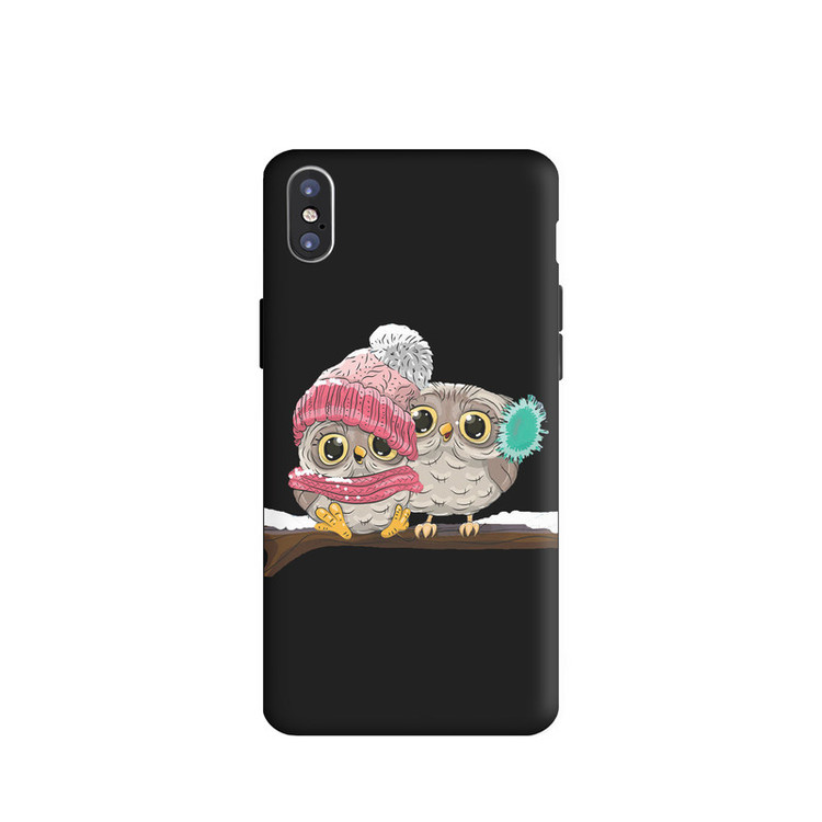کاور طرح دخترانه جغد کد u4249 مناسب برای گوشی موبایل اپل iphone X / Xs